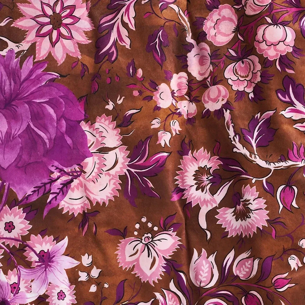 Anthropologie bold floral